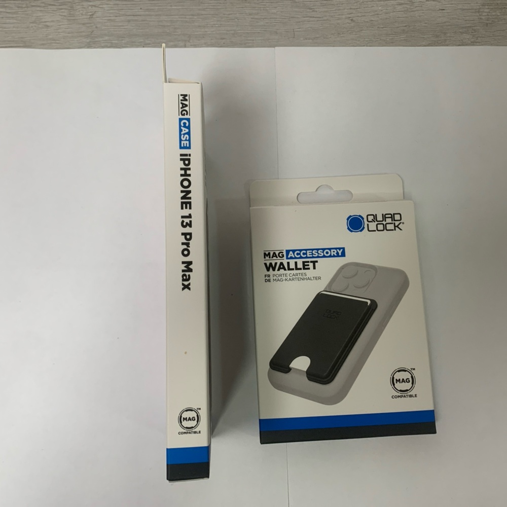 Quad lock Wallet + Mag case for iPhone 15 pro max